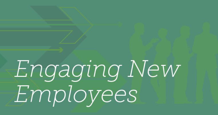 Engaging New Employees graphic