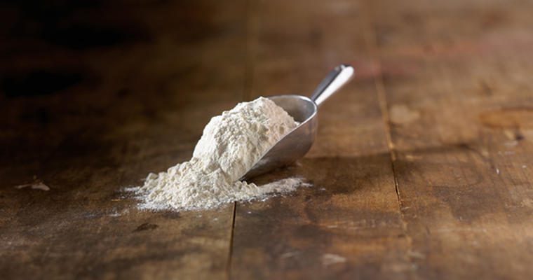Scoop of flour