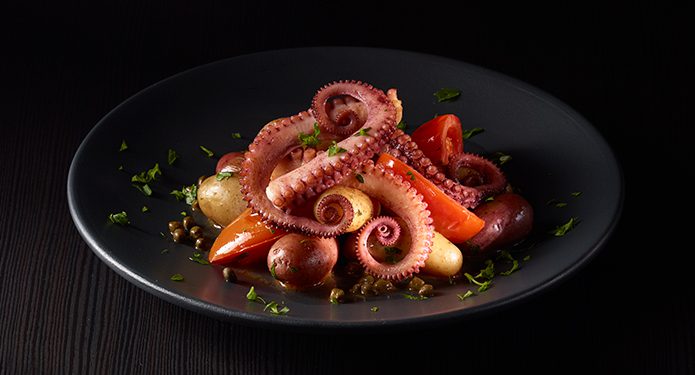 Mediterranean Grilled Octopus