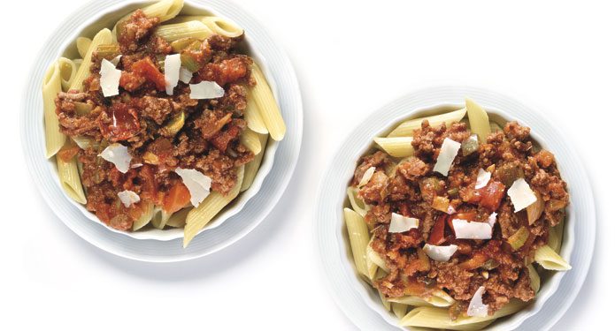 Penne Bolognese Healthcare Foodservice Recipe