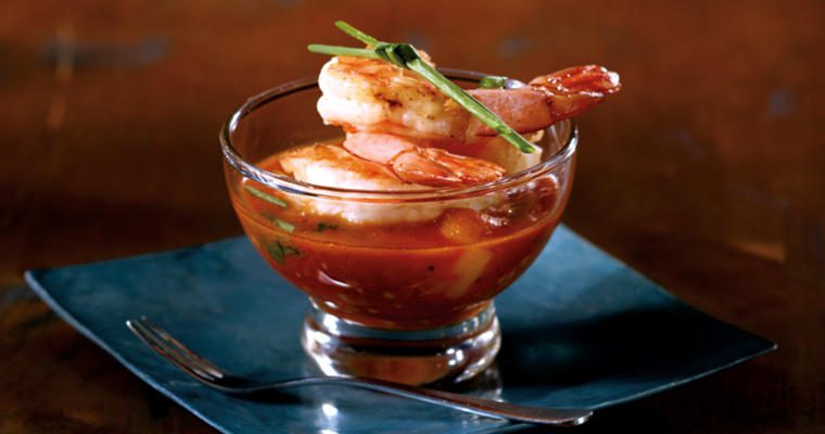 Shrimp in a bowl