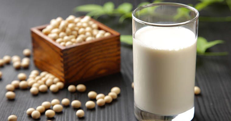 Soy milk and nuts