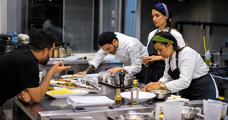Young chefs-in-training take part in culinary education classes