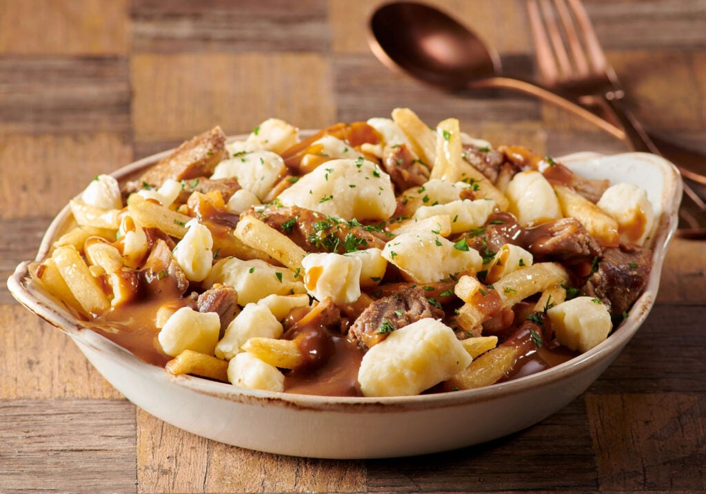 Culinary Trends: Loaded Fries and Mushrooms featuring an image of poutine