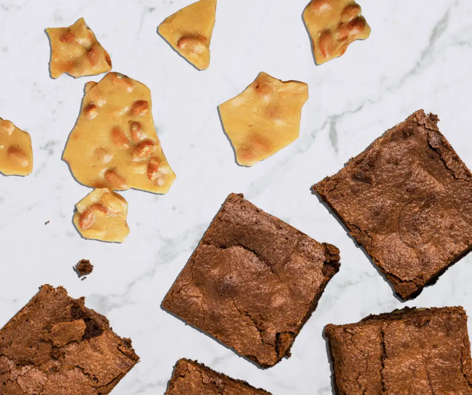 peanut brittle chocolate cake